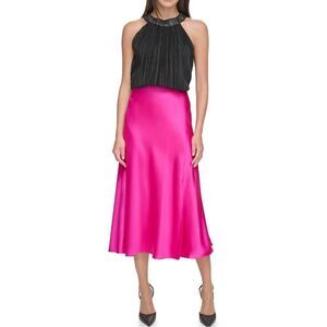 Milk & Honey Fuschia Skirt